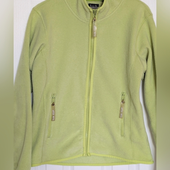 B.U.M Equipment Women's (Small) Fleece Zip-Front High-Neck Utility Jacket - Picture 3 of 16